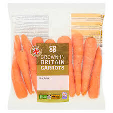 Coop British Carrots 500g