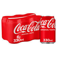 Coca Cola 6 x 330ml