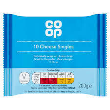 Coop 10pk Cheese Singles