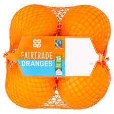 Co-op 4 Pk Oranges