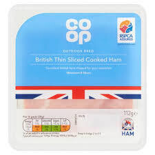 Co-op Thin Sliced Cooked Ham 112g