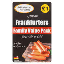 Delicatessen Fine Eating Frankfurter 10 x 25g (250g)