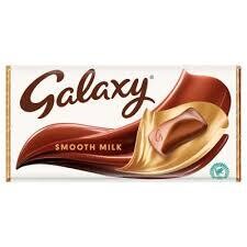 Galaxy Smooth Milk Chocolate Bar 110g