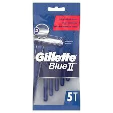 Gillette Blue II Fixed Razors 5pk