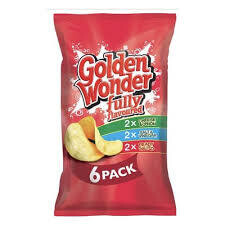 Golden Wonder Variety Pack 6 x 25g