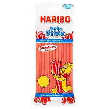 Haribo Strawberry Balla Stixx 140g