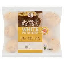 Coop Creamy White Potatoes 1.5Kg