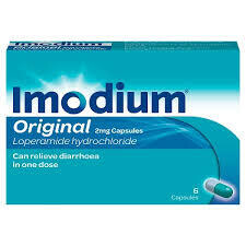 Imodium Original Capsules for Diarrhoea Relief 6 Capsules