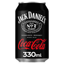 Jack Daniel&#39;s Tennessee Whiskey Coca Cola 330ml