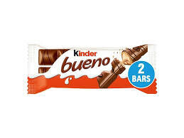 Kinder Bueno Milk Chocolate and Hazelnuts 43g