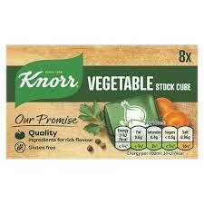 Knorr Vegetable Stock Cubes 8 x 10 (80g)