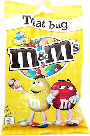 M&amp;M&#39;s Peanut Chocolate Treat Bag 82g