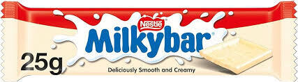 Milkybar White Chocolate Medium Bar 25g