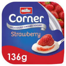 Muller Corner Strawberry 136g