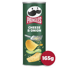 Pringles Cheese &amp; Onion Crisps 165g