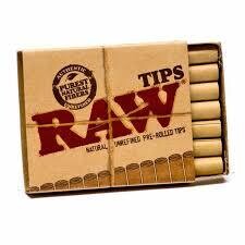 Raw Pre-Rolled Tips 21 Pk