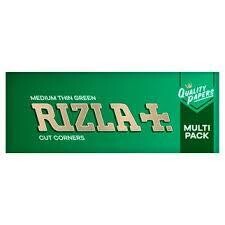 Rizla Regular Green Multipack 5 x 50