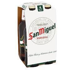 San Miguel Premium Beer 4 x 330ml