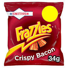 Smiths Frazzles Crispy Bacon Snacks 34g