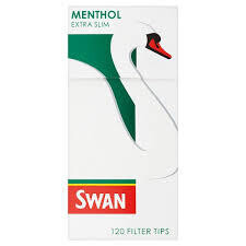 Swan Menthol Extra Slim 120 Pre-Cut Filter Tips