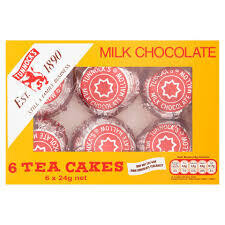 Tunnock&#39;s Milk Chocolate Tea Cakes 6 x 24g