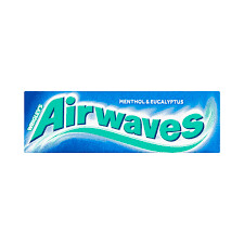 Wrigley&#39;s Airwaves Original Menthol &amp; Eucalyptus Gum 10 Pieces