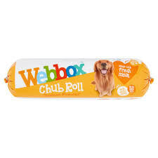 Webbox Chub Roll Chicken Flavour 1-7 Years 720g