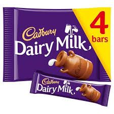Cadbury Dairy Milk 4pk