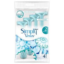 Venus Simply Disposable 2-Blade Razors 4pk