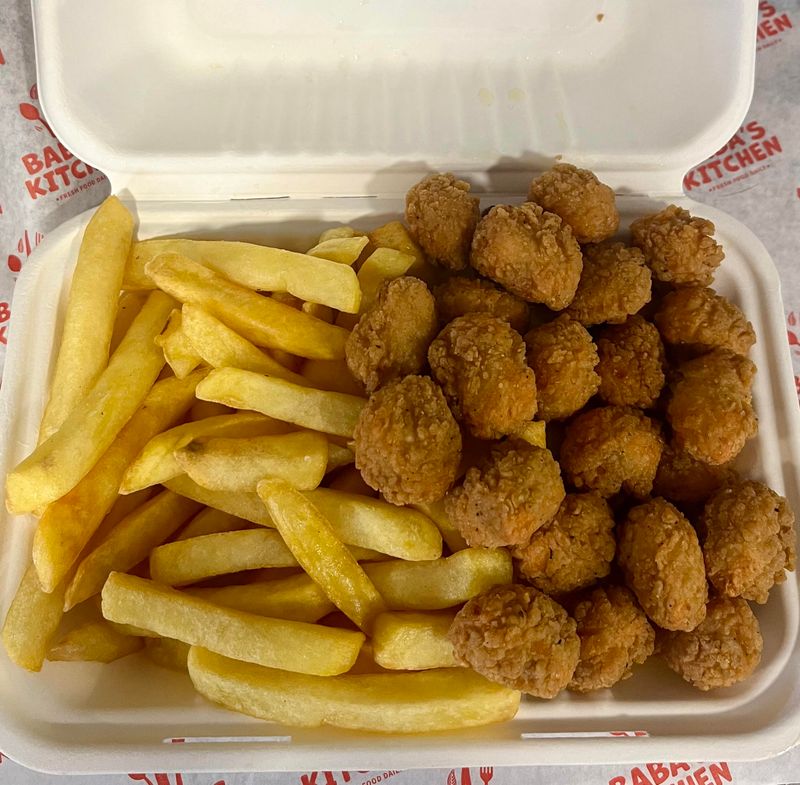 Popcorn Chicken &amp; Chips