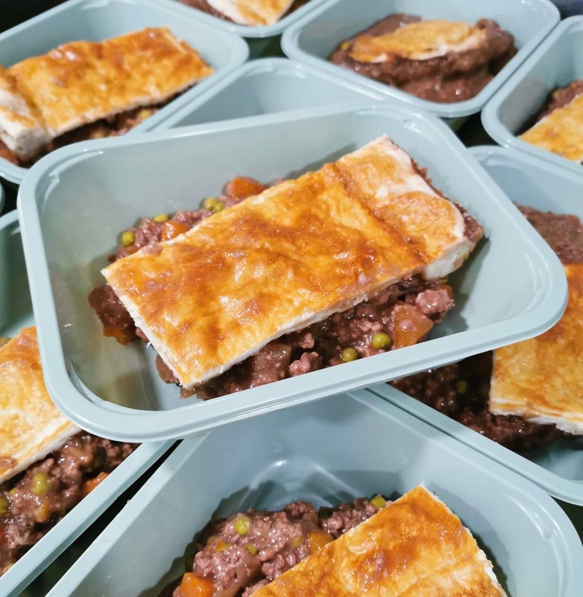 Homemade Mince &amp; Veg Pie