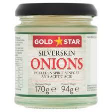 Gold Star Silverskin Onions 170g
