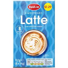 Bestin Latte Sachets 8pk