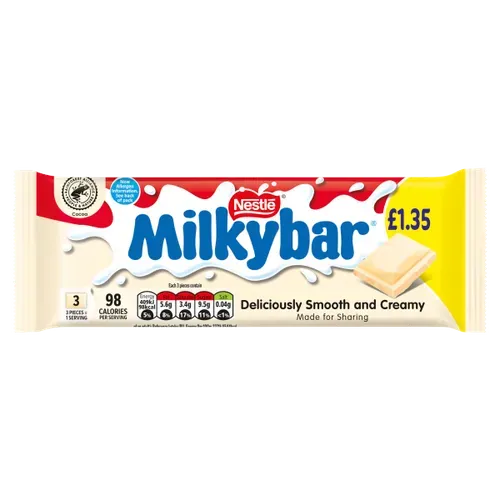 Milkybar White Chocolate Bar 90g