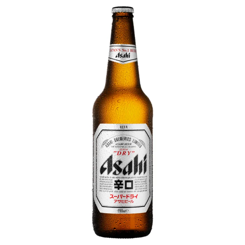 Asahi Dry Japanese Beer Bottle 660ml