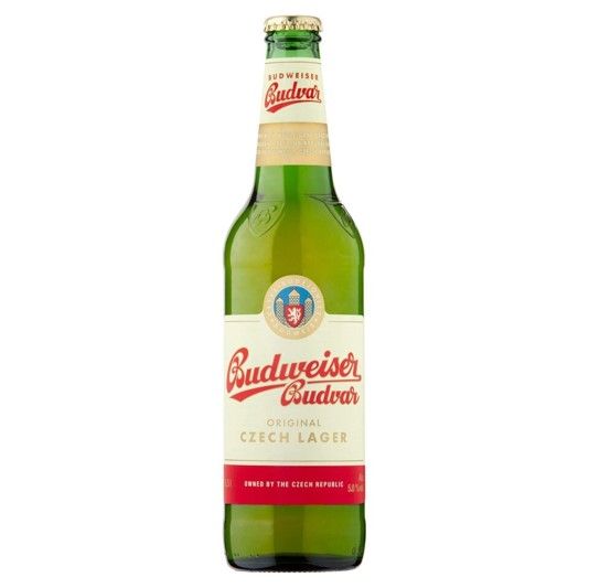 Budweiser Budvar Czech Lager Bottle 500ml