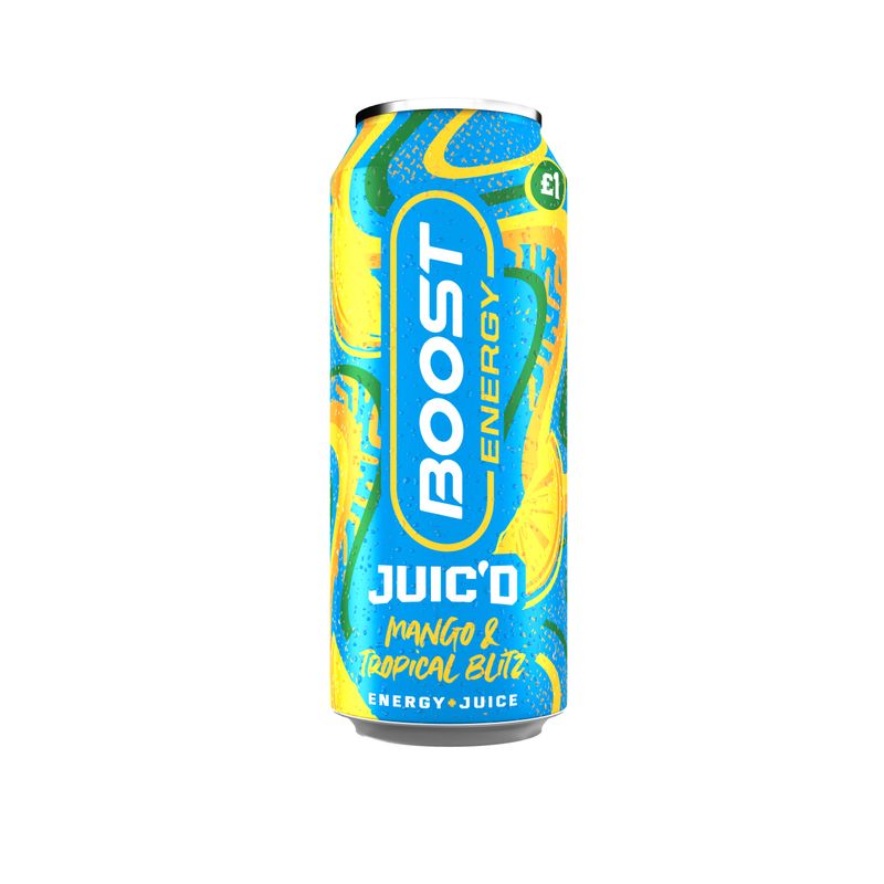 NEW Boost Juic&#39;d Mango &amp; Tropical Blitz 500ml