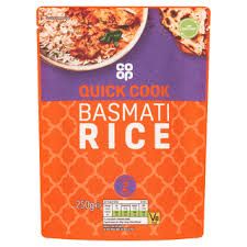 Co-op Microwave Basmati Rice 250g