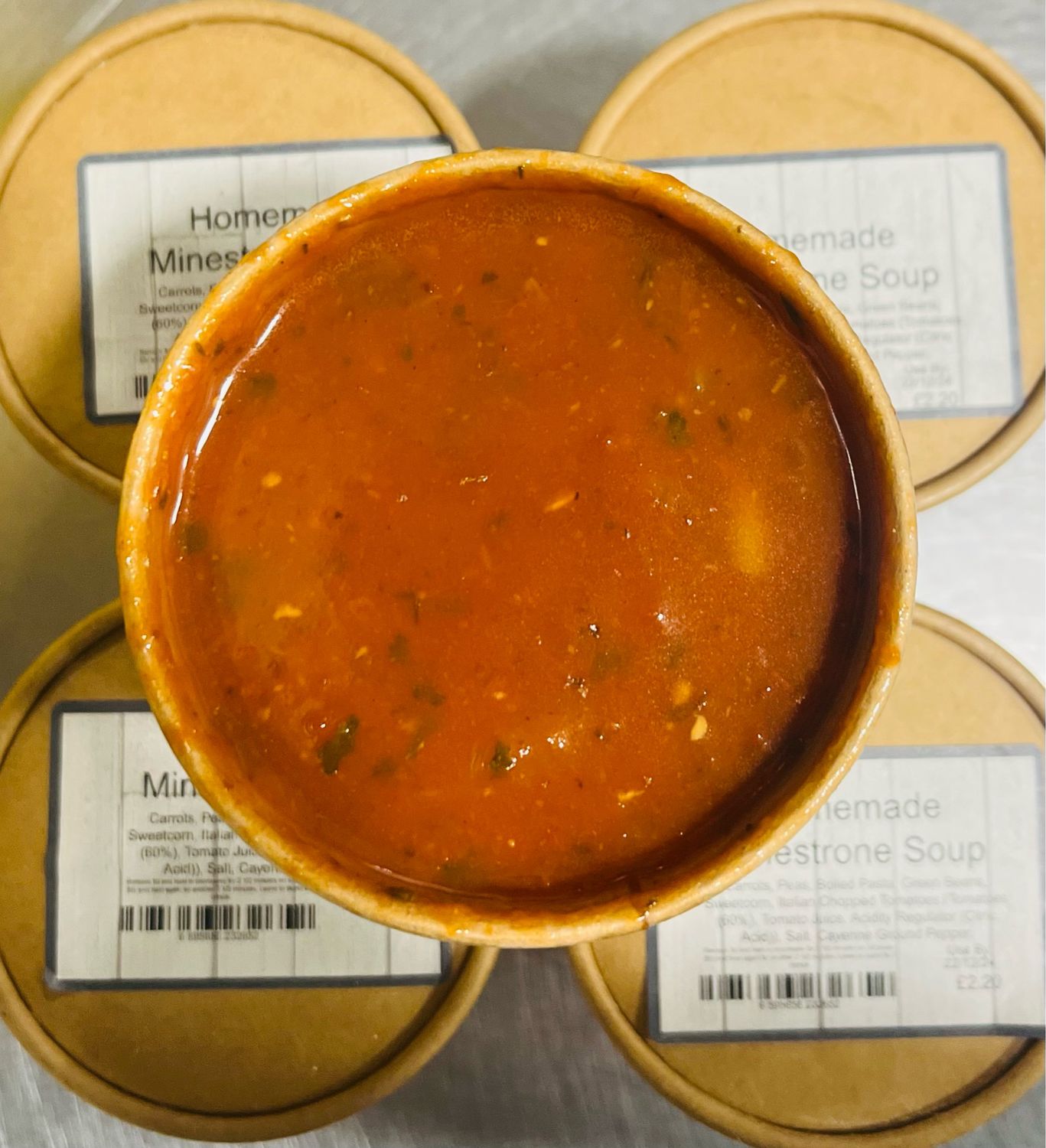 Baba&#39;s Kitchen Minestrone Soup