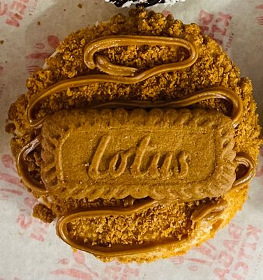 Lotus Biscoff Donut