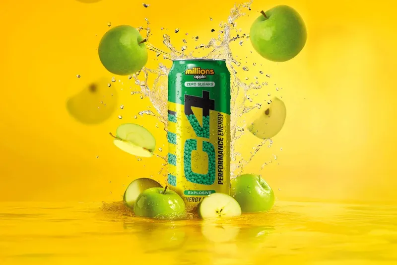 C4 Energy Millions Apple Zero Sugar 500ml