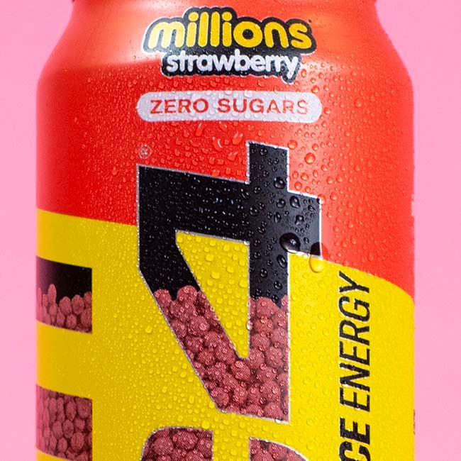 C4 Energy Millions Strawberry Zero Sugar 500ml