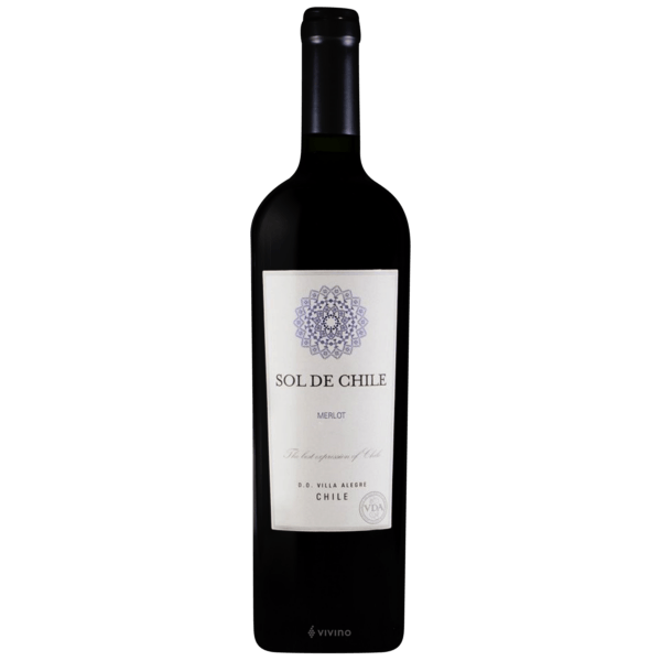Sol De Chile Merlot Wine 750ml