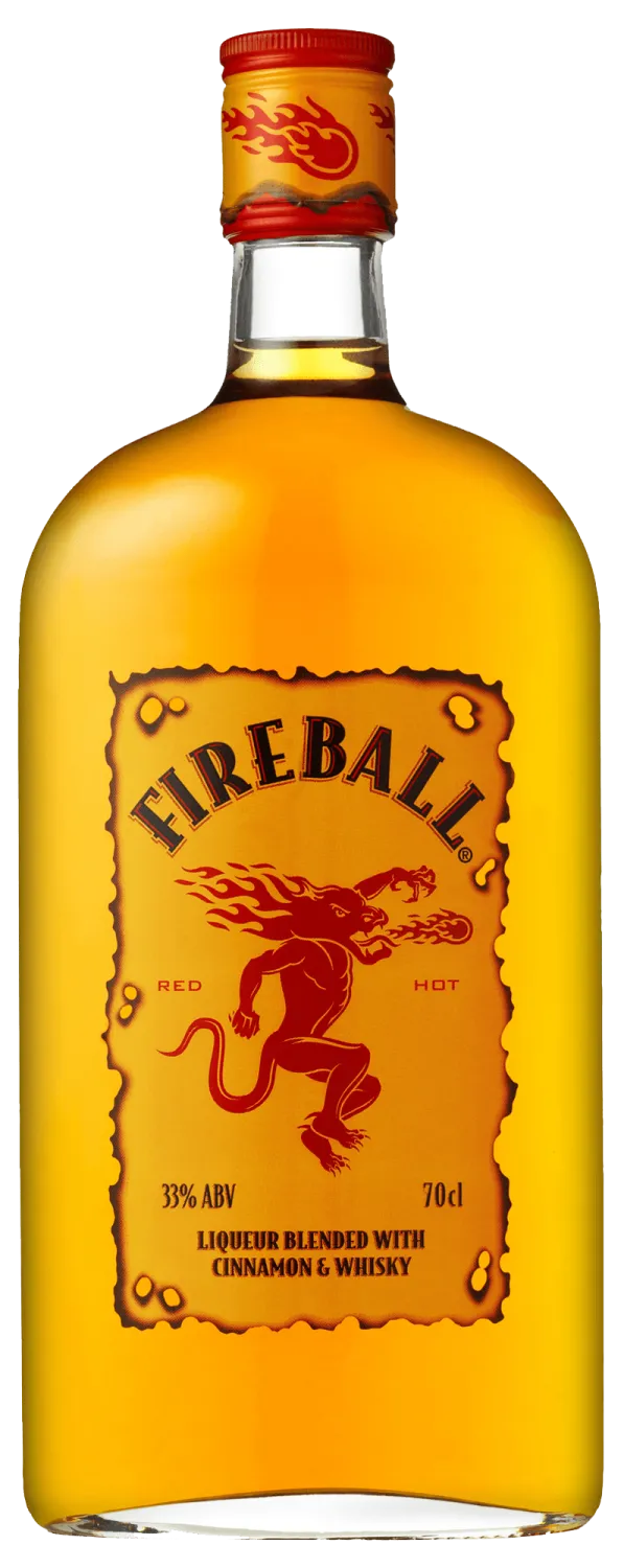 Fireball Cinnamon &amp; Whiskey Liqueur 70cl