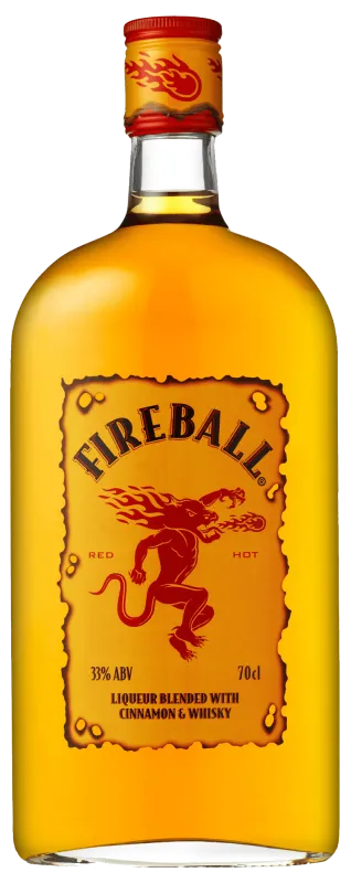 Fireball Cinnamon &amp; Whiskey Liqueur 70cl