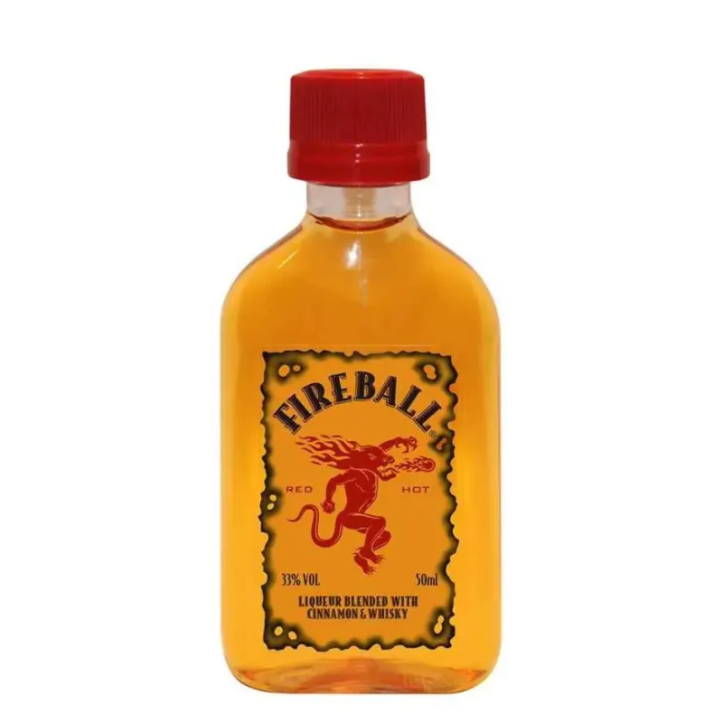 Fireball Cinnamon &amp; Whiskey Liqueur Miniature 50ml