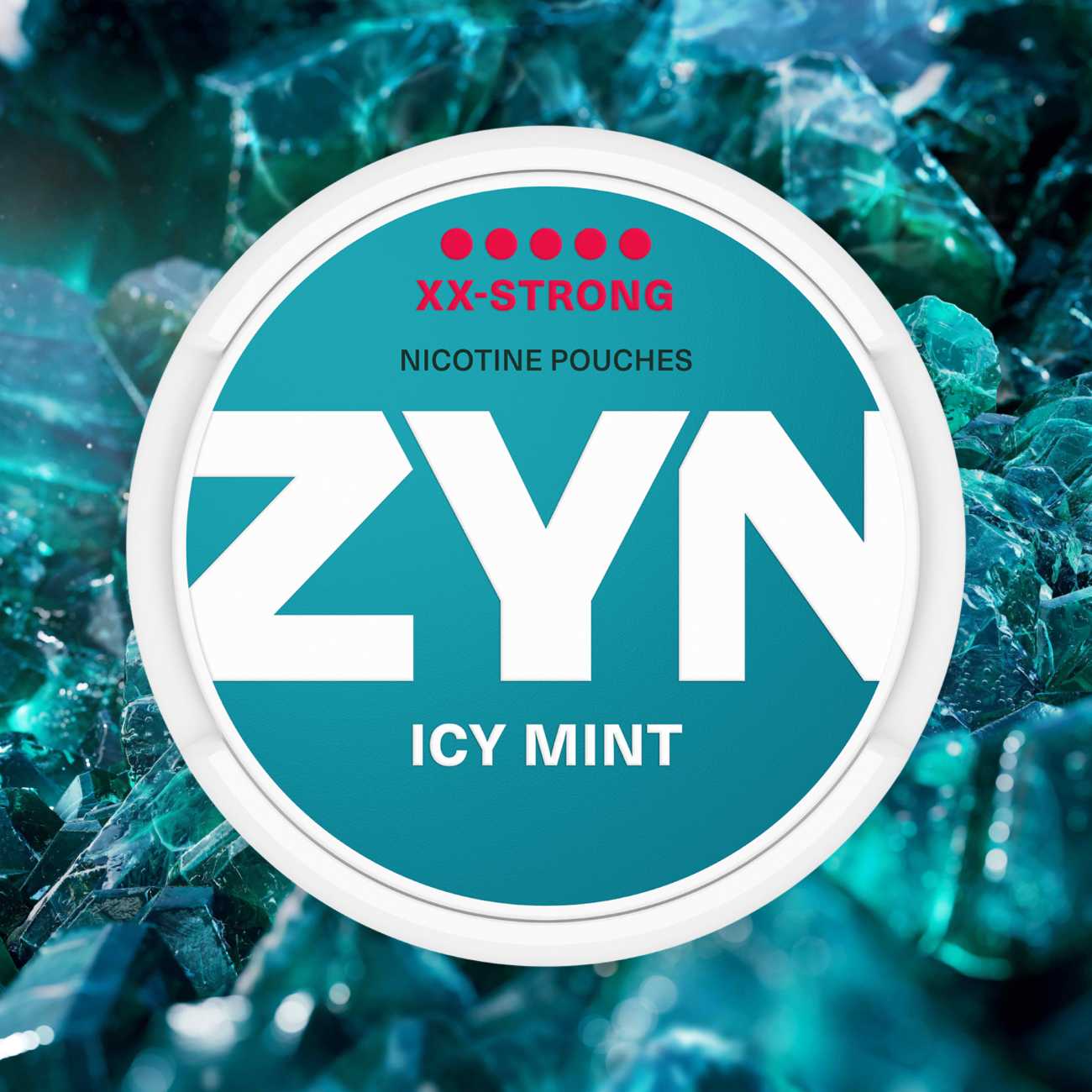 ZYN Nicotine Pouch Icy Mint XX-Strong 20pk