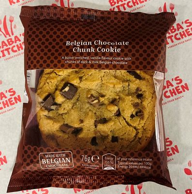 Belgian Chocolate Chunk Cookie