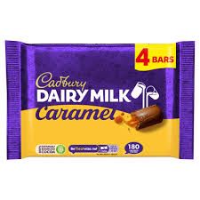Cadbury Dairy Milk Caramel 4pk