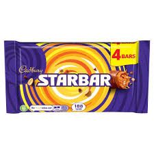 Cadbury Starbar 4pk